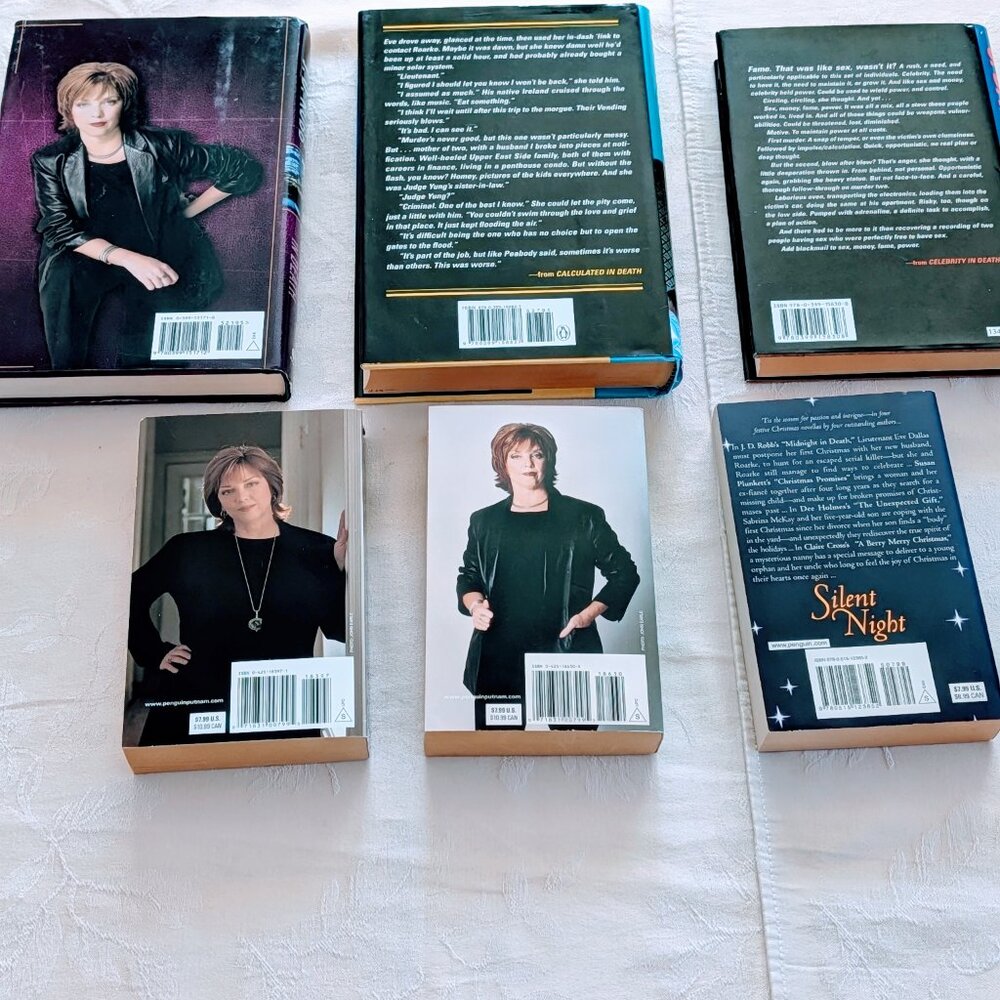 New Lot of 6 J.D. Robb In Death Series 1st Edition Books HC/DJ & PB Nora Roberts - Picture 3 of 5